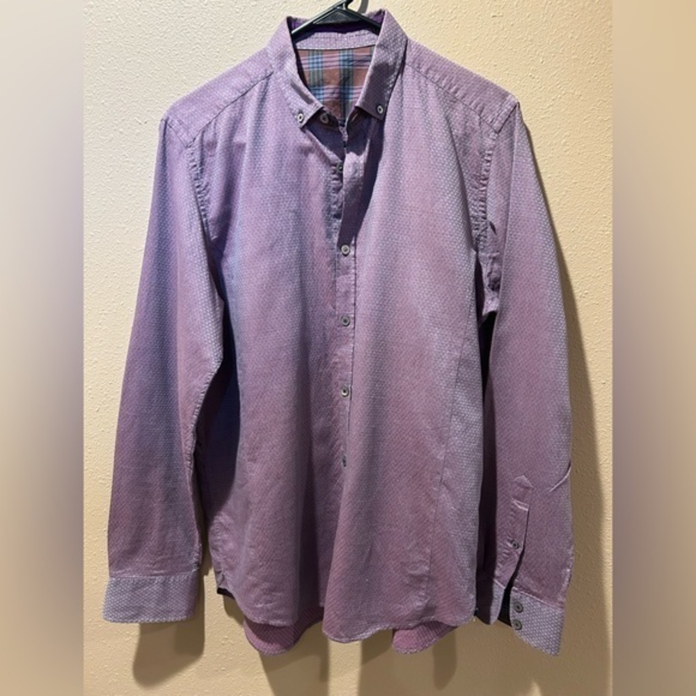 Super‎ cool iridescent-like Ted Baker button down